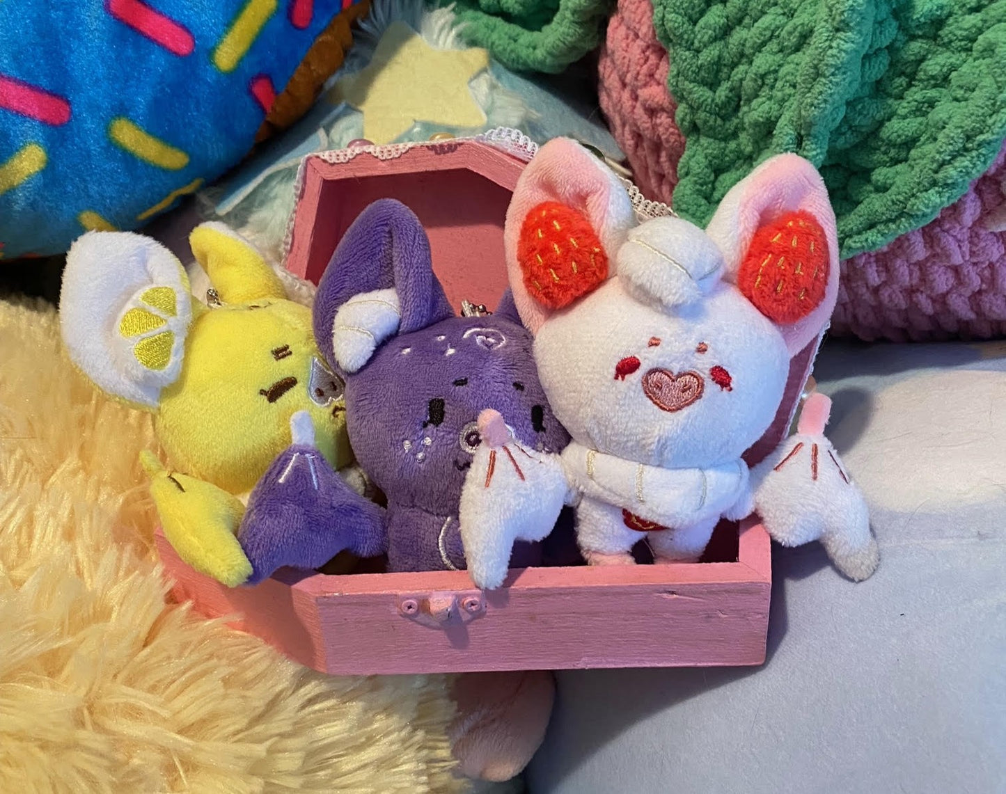 Lemon Tart Bat Plushie