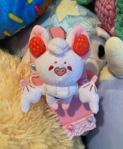 Strawberry Cream Bat Plushie PREORDER