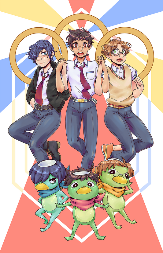 Large Sarazanmai Print (11x17 inches)